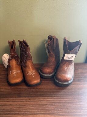 Kids Cowboy Boots Lot